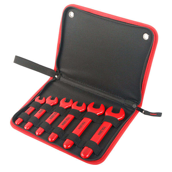 Llave de boca aislado 10-19 juego 6 Piezas 1000V VDEline