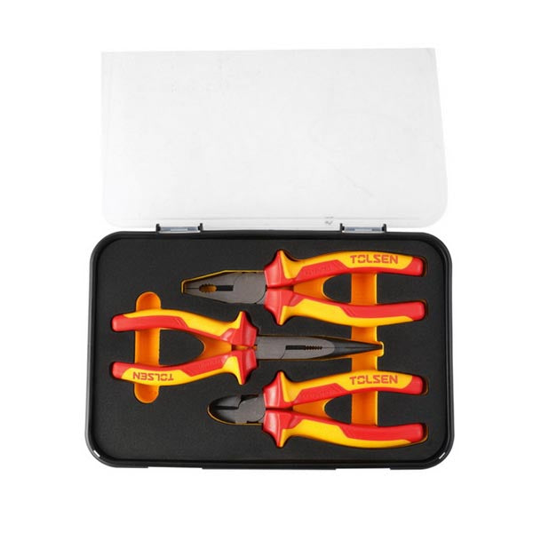Alicates aislados Juego 3 Piezas PLASTIC 1000V VDEline